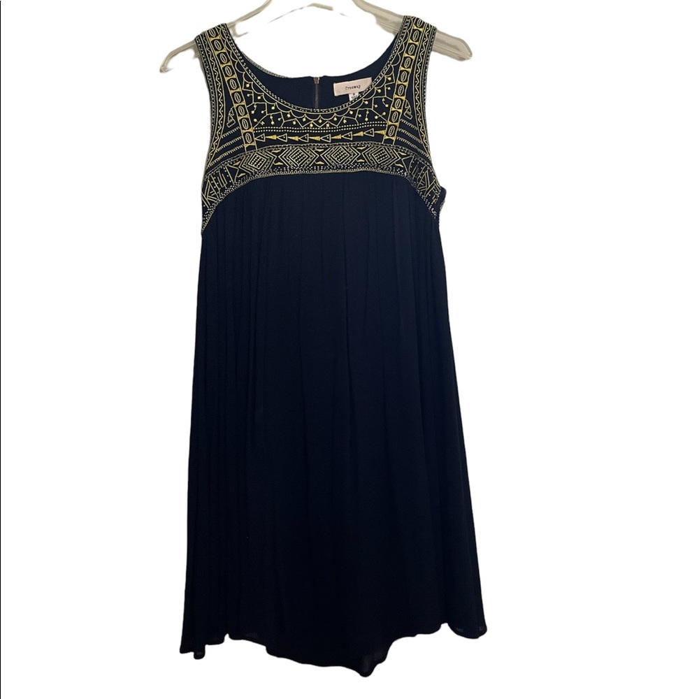 Nordstrom’s Freeway Sleeveless Embroidered Dress S